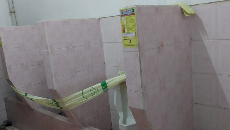 Toilet di kantor Bupati Gresik/RMOLJatim