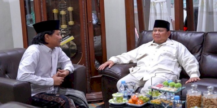 Perbincangan Gus Yusuf dan Prabowo Subianto/ist