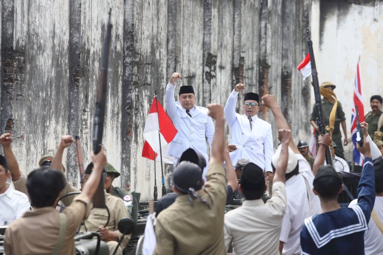 Wali Kota Eri Cahyadi bermain di Film Soera Ing Baja/ist