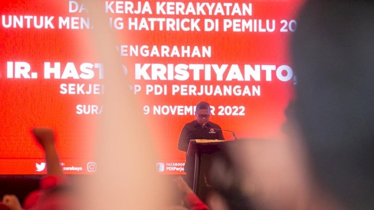 Sekjen DPP PDIP Hasto Kristiyanto 