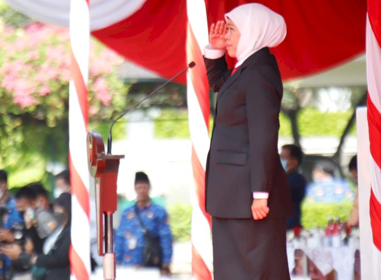 Gubernur Khofifah jadi inspektur upacara peringatan Hari Pahlawan Nasional/ist