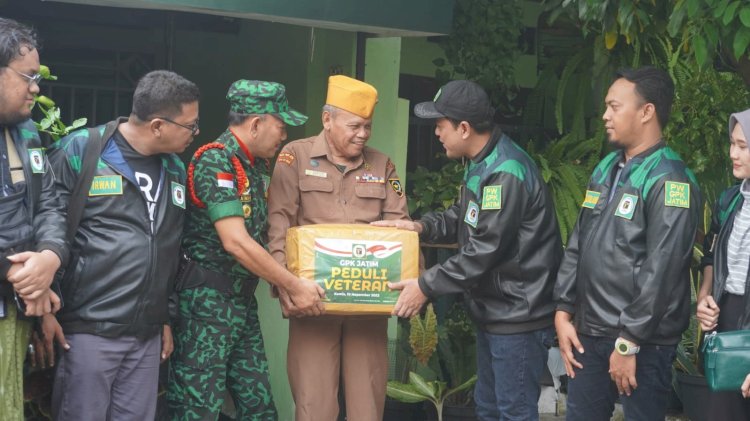 Gpk jatim silaturahim ke veteran peringati hari pahlawan/rmoljatim