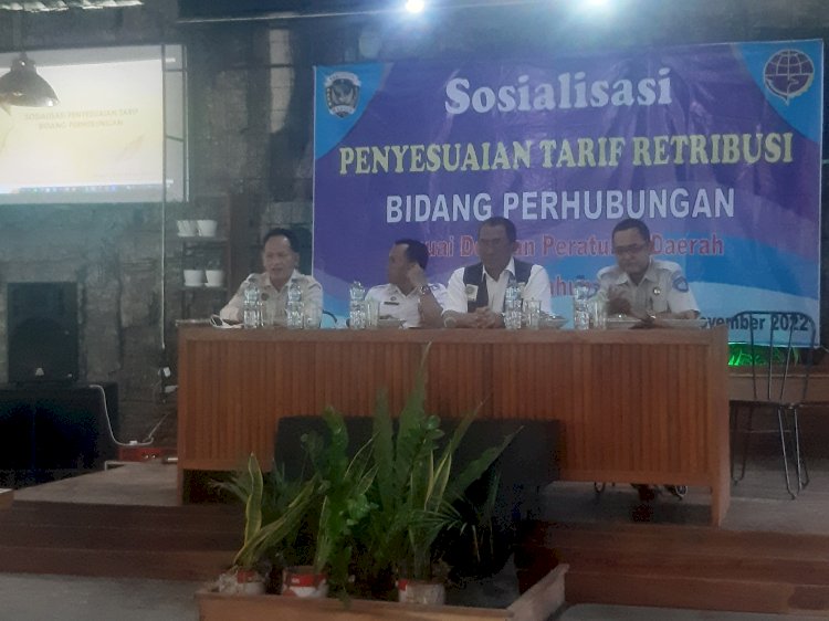 Kegiatan sosialisasi penyesuaian retribusi parkir berlangganan/RMOLJatim