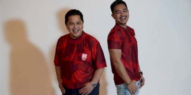 Erick Thohir dan Kaesang Pangarep/Net