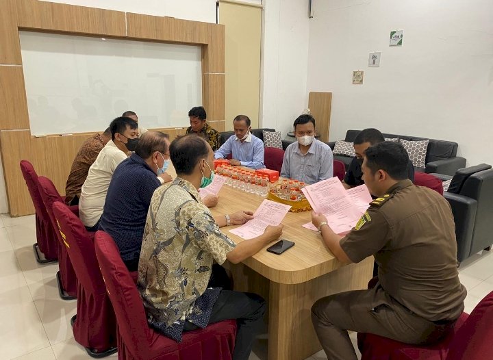 Pelimpahan tahap II perkara tragedi perosotan Kenpark di Kejari Tanjung Perak/Ist 
