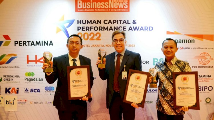 bank bjb Raih Human Capital & Performance Awards 2022./Ist.