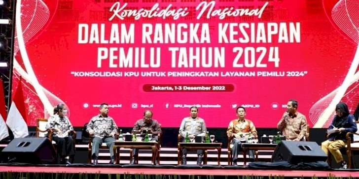 Kegiatan Konsolidasi Nasional Dalam Rangka Kesiapan Pemilu Tahun 2024/Net