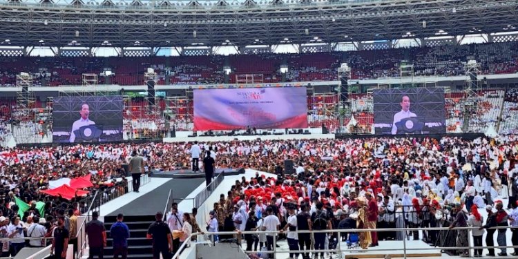 Kegiatan Nusantara Bersatu di Gelora Bung Karno, Jakarta/Net