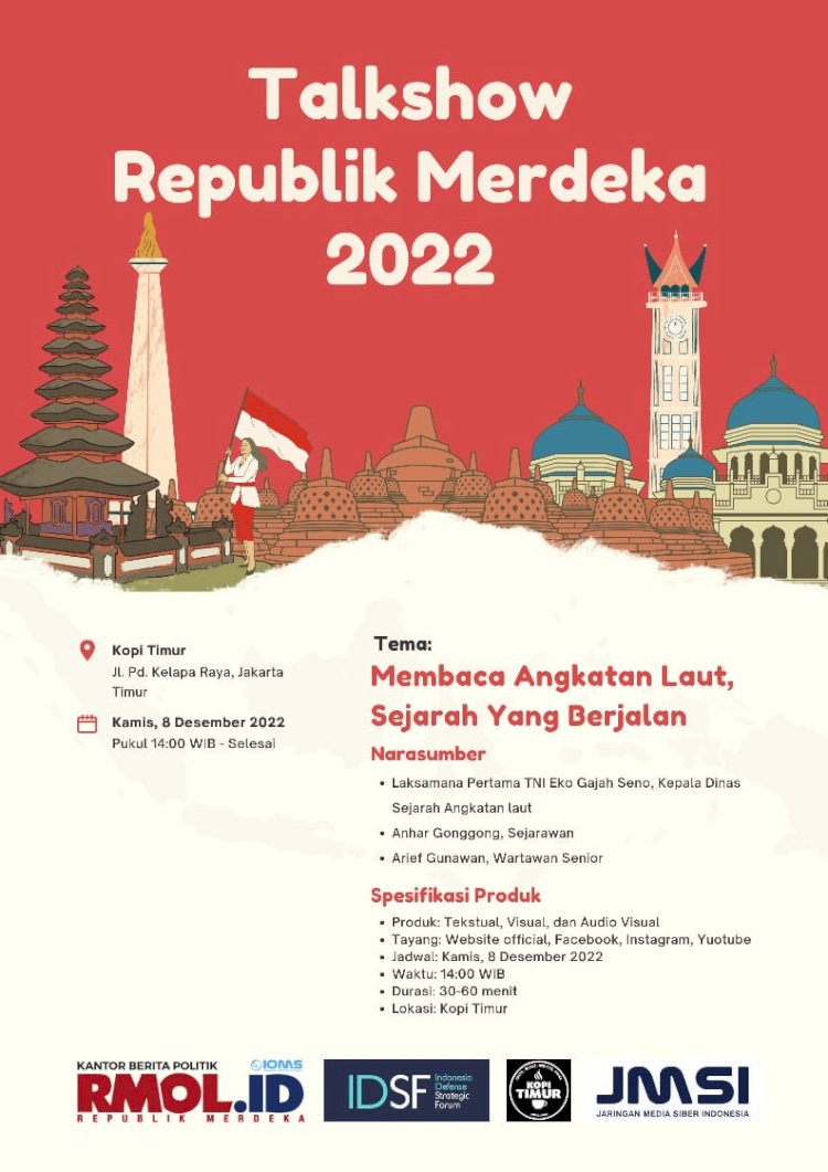 Talkshow bertema "Membaca Angkatan Laut, Sejarah Yang Berjalan"/RMOL