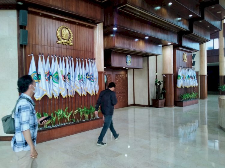 Gedung DPRD Jatim tampak sepi dari aktivitas/RMOLJatim