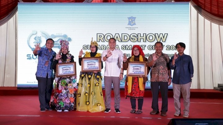 Teks foto: Roadshow Surabaya Smart City (SSC) Tahun 2022/ist