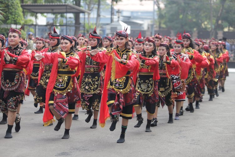 Tari Remo di Balai Kota Surabaya/ist