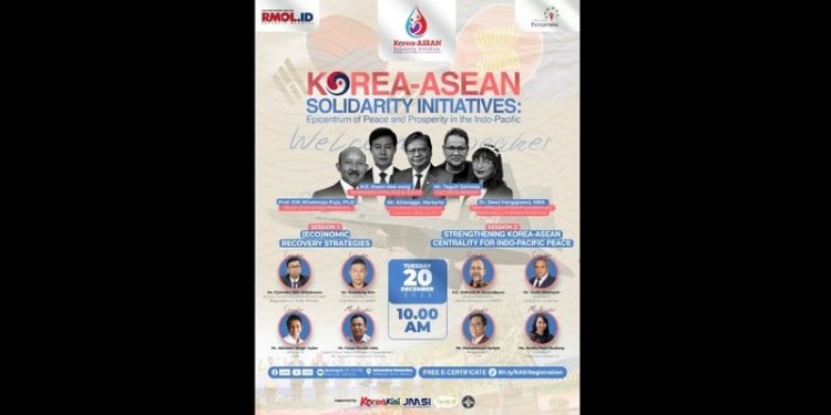 Korean Center of RMOL menggelar seminar internasional bertajuk "Korea-ASEAN Solidarity Initiative: Epicentrum of Stability and Prosperity in the Indo-Pacific"/RMOL