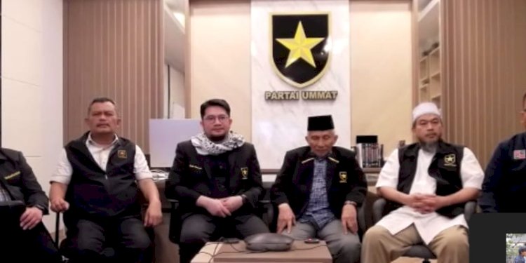 Konferensi pers Partai Ummat terkait mediasi dengan KPU RI/Repro