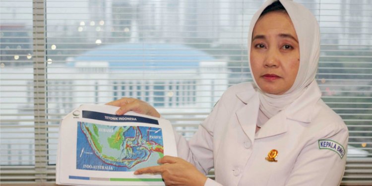 Kepala Badan Meteorologi Klimatologi dan Geofisika (BMKG), Dwikorita Karnawati/Net