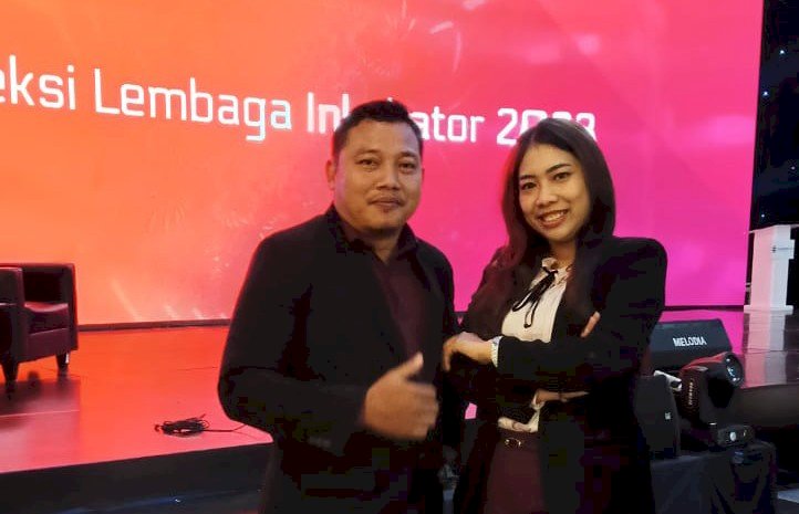 BLC Desa Tanggulwelahan Fadila Nuuru (Founder) dan Irfan Arif dalam even Nusantara Festival Koperasi dan UMKM 2022/ist