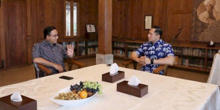 Anies Baswedan dan AHY/Ist