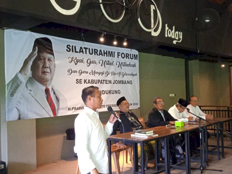 Silaturahmi relawan Pendowo dengan ulama Jombang 
