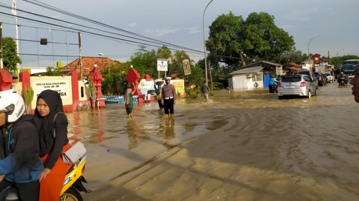 Banjir di Blega, Madura 