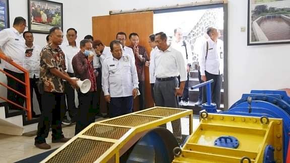 Bupati Jember Hendy Siswanto saat kunjungan kerjasama dengan UMM di gedung Senat UMM (IST)/Ist