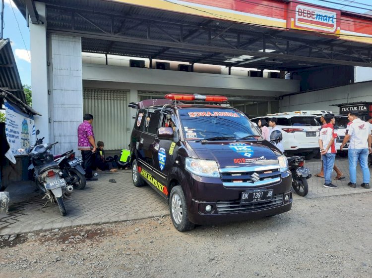 Kecelakaan di Banyuwangi yang mengakibatkan korban patah kaki kiri/IST