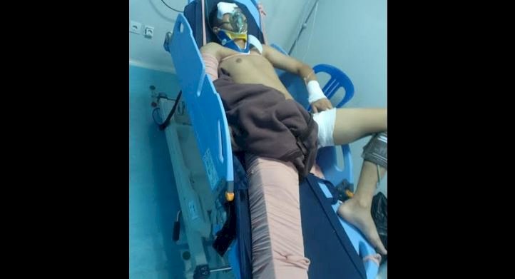 Adi Riyan Alam, warga Jember korban tabrak lari saat dievakuasi ke Jember/ist