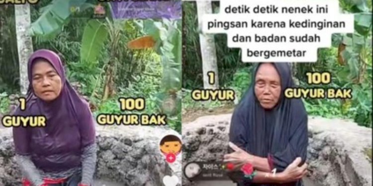Tangkapan layar fenomena "ngemis online" di TikTok/Repro