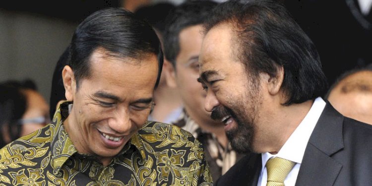 Presiden Joko Widodo dan Ketua Umum Partai Nasdem Surya Paloh/Net