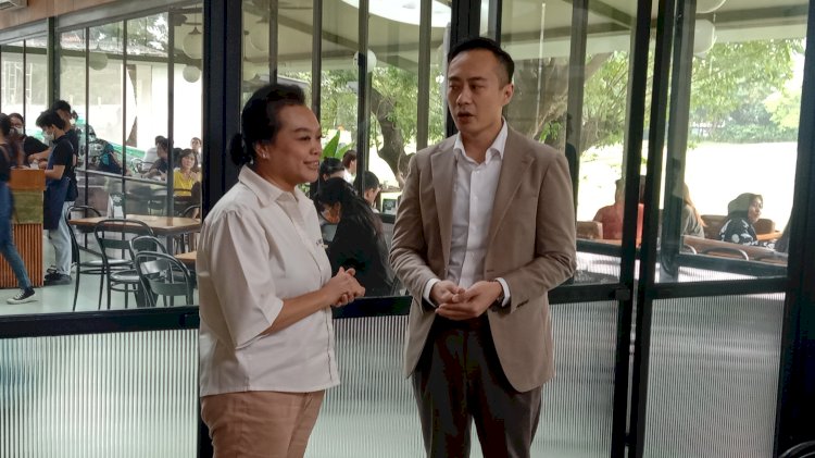 Kevin Chiu - Director HKDTC Indonesia  dan Rachel Kurniawan , Marketing Manager HKDTC Indonesia