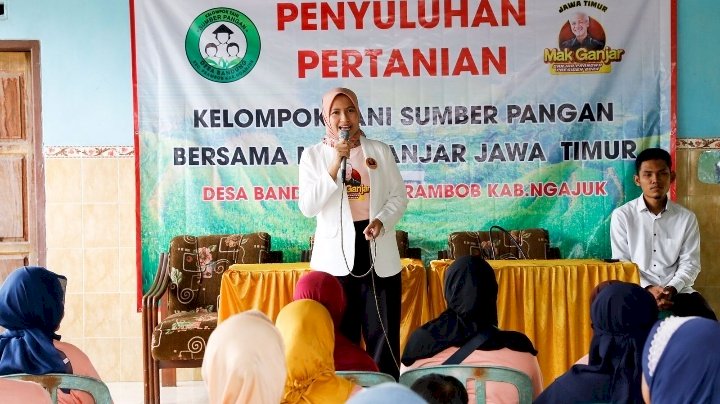 Relawan Mak Ganjar lakukan penyuluhan 