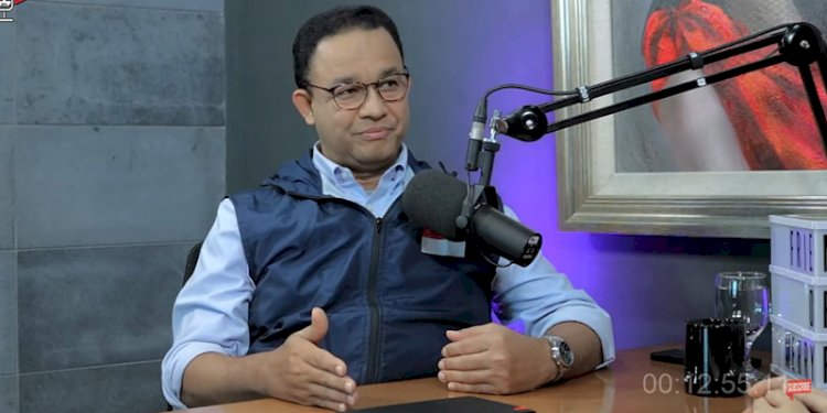 Anies Baswedan tegaskan tak ada utang yang harus dibayar terkait dana kampanye Pilgub DKI 2017/Repro