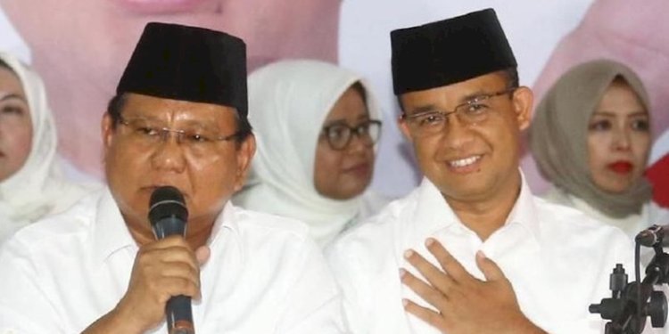 Prabowo Subianto dan Anies Baswedan/Net