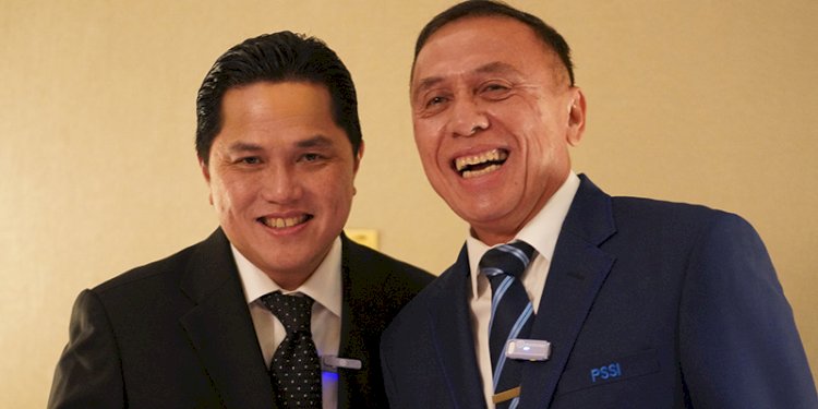 Ketua Umum PSSI periode 2023-2027, Erick Thohir/PSSI