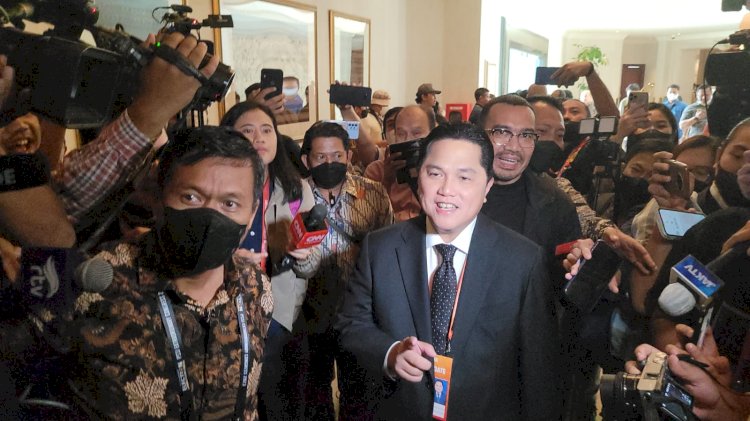 Ketua Umum PSSI Terpilih Erick Tohir/RMOLJatim