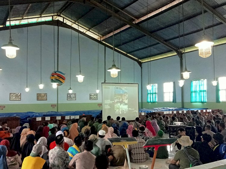 Suasana penutupan masa darurat banjir bandang Ijen/RMOLJatim