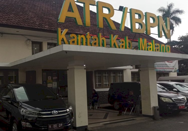 Kantor Agraria dan Tata Ruang/Badan Pertanahan Nasional (ATR/BPN) Kabupaten Malang/Ist