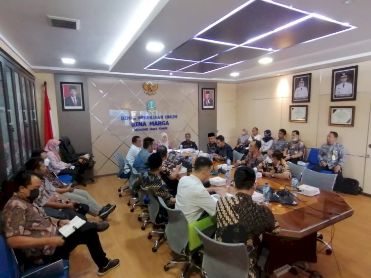 Hearing Dinas PU Bina Marga Provinsi dengan PT Imasco Asiatic, Pimpinan DPRD Jember perwakilan warga di Kabupaten Dinas PU Bina Marga Surabaya/Ist