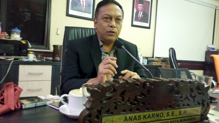 Wakil ketua Komisi B DPRD Kota Surabaya, Anas Karno 