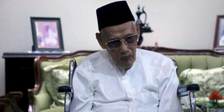  Ketua Umum Majelis Ulama Indonesia (MUI) 1990-2000, KH Ali Yafie/Net