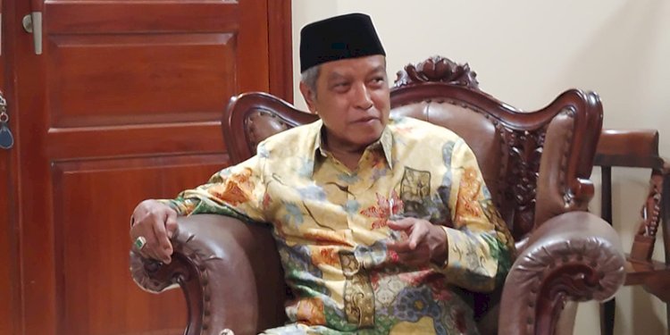 Kiai Said Aqil Siradj ketika menerima Dewan Pimpinan Pusat Pergerakan Aktivis Nahdliyin Nusantara (DPP PeranNU) di kediamannya, Ciganjur Jakarta Selatan/Ist