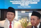 Bupati Pasuruan Sampaikan LKPJ 2022, DPRD Kabupaten Pasuruan Acungi Jempol