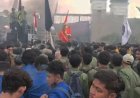 Ratusan Mahasiswa Tolak Perppu Ciptaker dan Penundaan Pemilu 2024