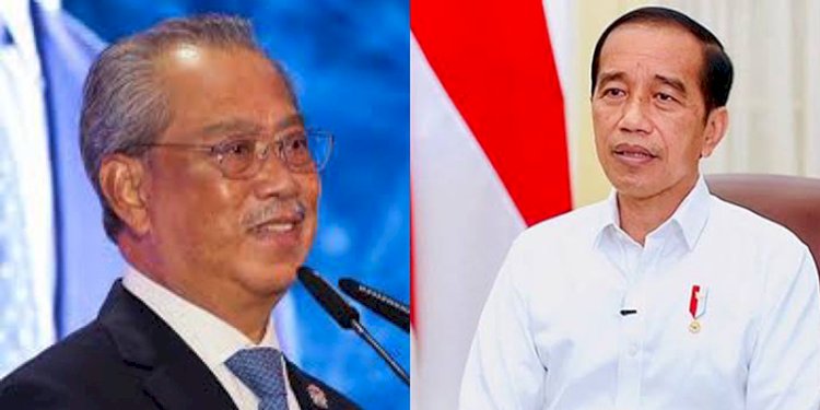 Muhyiddin Yassin dan Joko Widodo/Repro