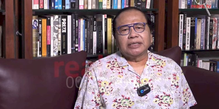 Mantan Menko Ekuin era Presiden keempat RI Abdurrahman Wahid, Dr Rizal Ramli/Repro