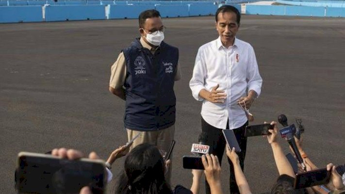 Anies Baswedan dan Jokowi