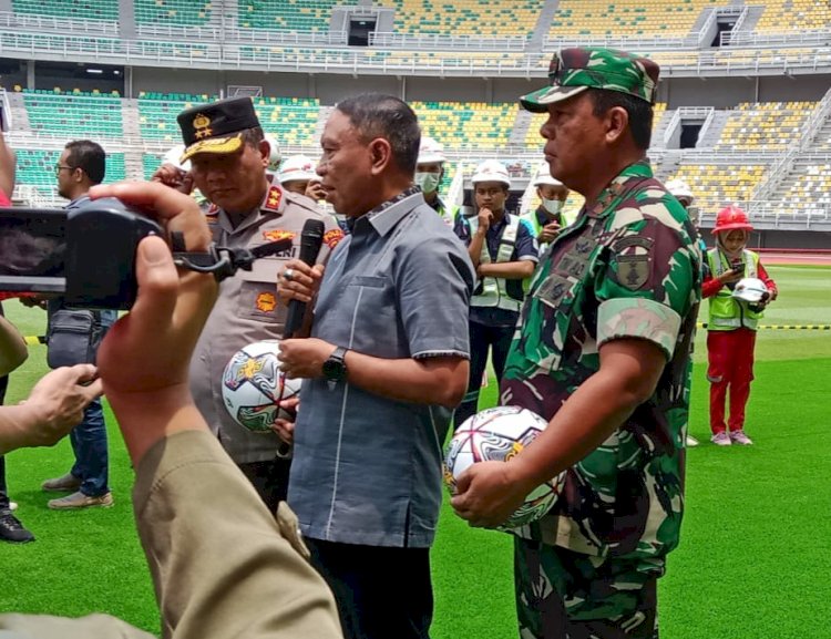 Zainudin Amali di dampingi Pangdam V Brawijaya dan Kapolda Jatim/RMOLJatim