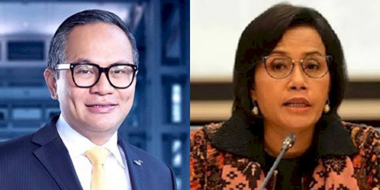 Kartika Wiroatmodjo dan Sri Mulyani/Net