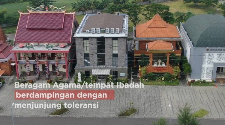Enam rumah ibadah Royal Residence, Kecamatan Wiyung Kota Surabaya/ist