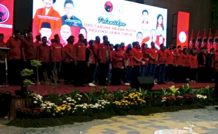 Eri Cahyadi dilantik sebagai Ketua DPD TMP Jatim bersama 35 DPC/RMOLJatim