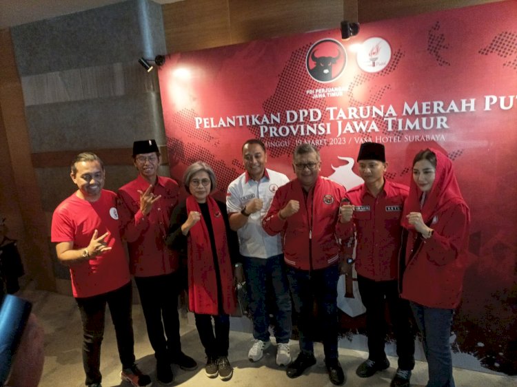 Pelantikan Taruna Merah Putih Jatim/ist